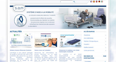 Nouveau site responsive du groupe Winncare